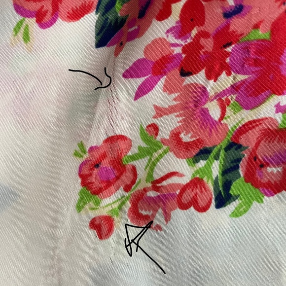 MIX NOUVE FLORAL ASYMMETRIC MAXI SKIRT with longer sides in size L - Picture 5 of 5